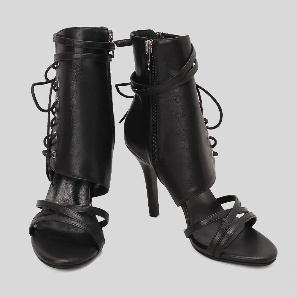 SWDZM Women Latin Dance Shoes Ballroom Dance Boots Womens Latin Salsa Dress Shoes,Moder DS19
