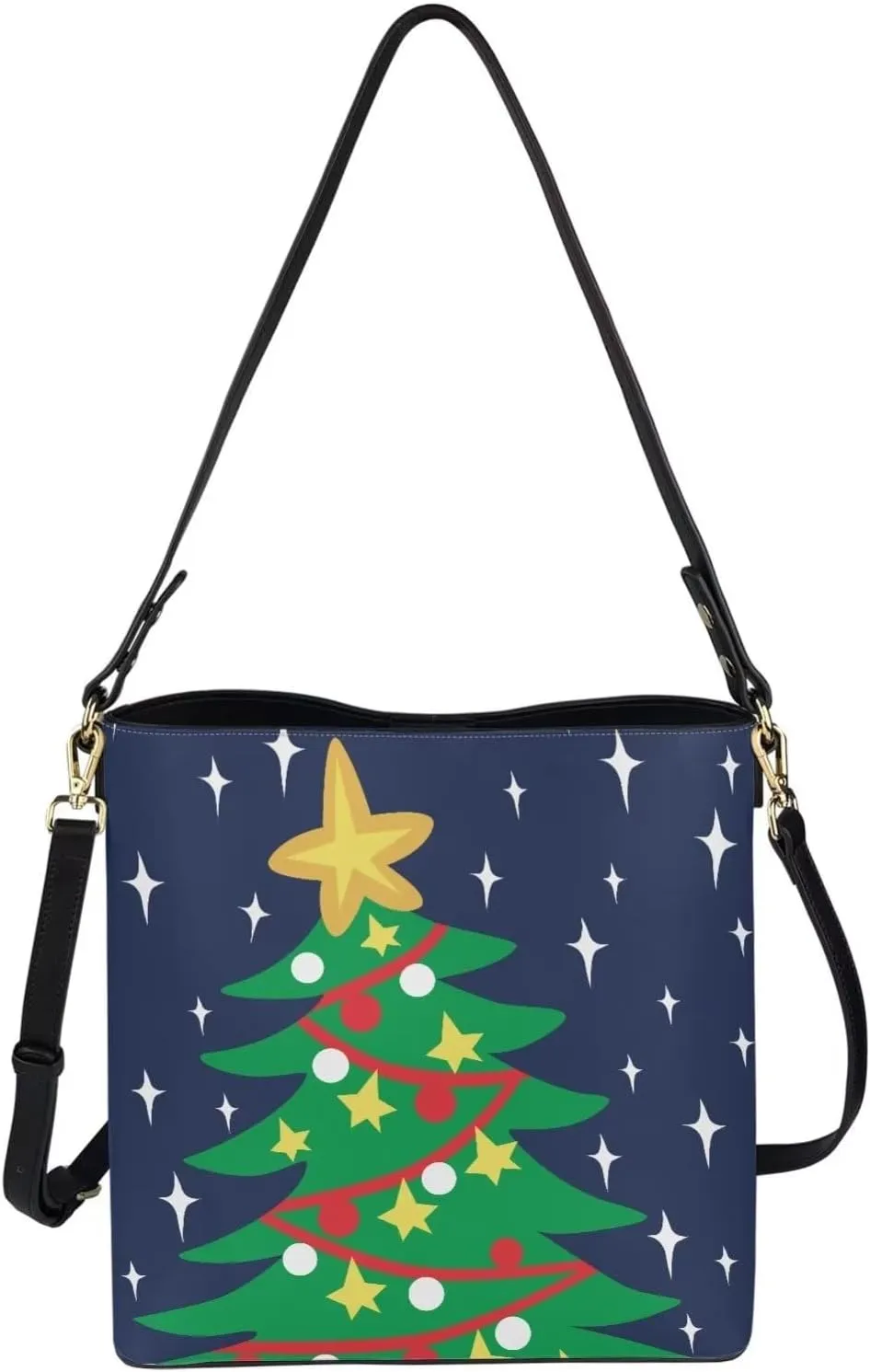 Tote Bag for Women Travel Hobo Bags Waterproof Bucket Bag PU Leather Crossbody Purse Shopper Shoulder Handbag