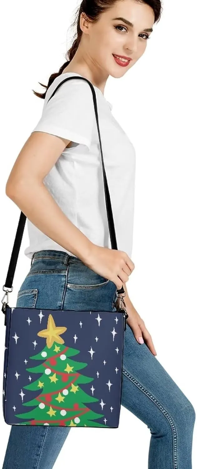 Tote Bag for Women Travel Hobo Bags Waterproof Bucket Bag PU Leather Crossbody Purse Shopper Shoulder Handbag