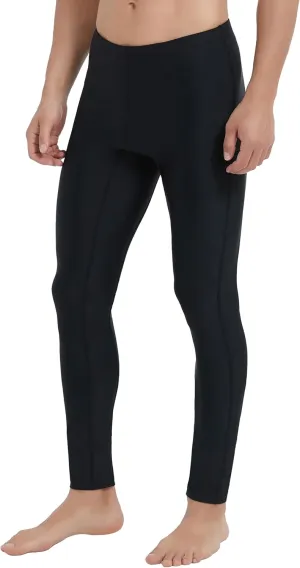 Ubestyle UPF 50  Men's Active Surfing Water Leggings Swim Pants Swim Tights Beach Pants Sun Protective