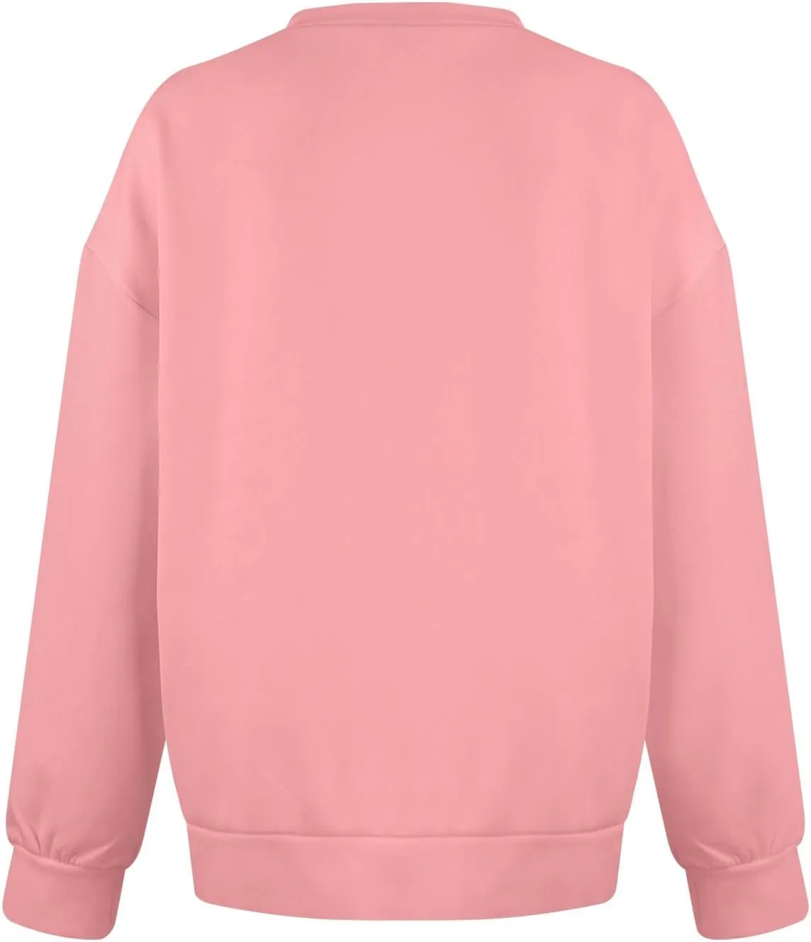 V Neck Sweatshirt Women No Hood Pocket Oversized Comfy Hoodie Y2k Soft Plain Fleece Pullover Cute Sweatshirts