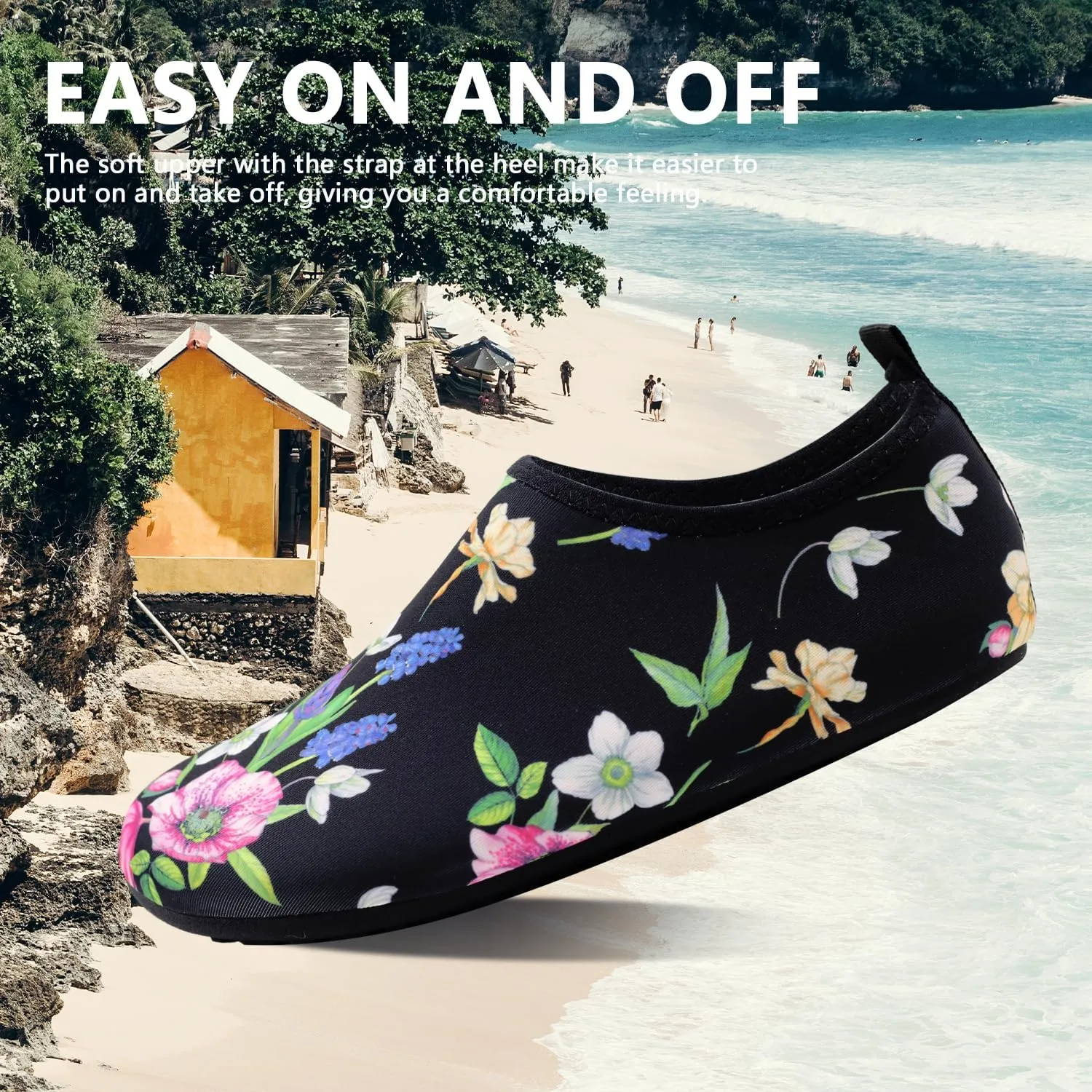 Water Shoes for Women Men Swim Barefoot Quick-Dry Adult Aqua Socks Non Slip Yoga Shoes Pool Camping Beach Accessories