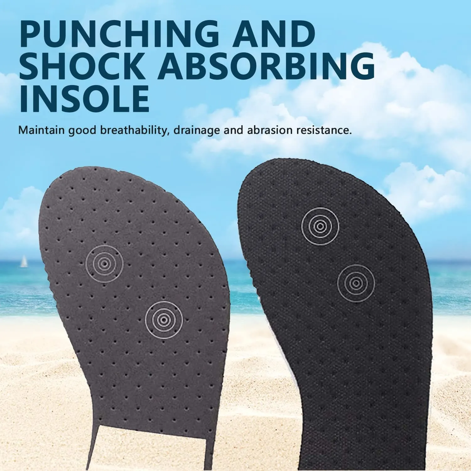Water Shoes for Women Men Swim Barefoot Quick-Dry Adult Aqua Socks Non Slip Yoga Shoes Pool Camping Beach Accessories