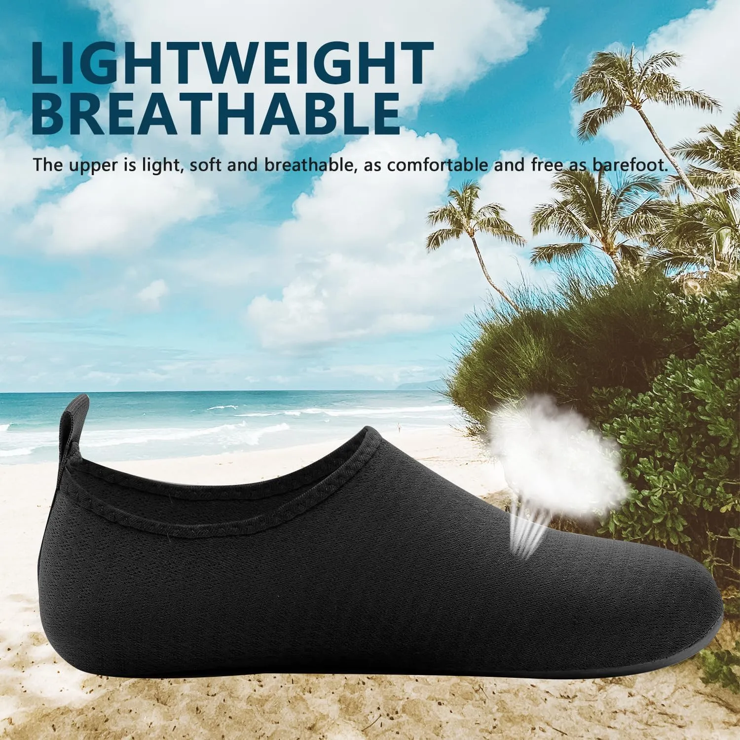 Water Shoes for Women Men Swim Barefoot Quick-Dry Adult Aqua Socks Non Slip Yoga Shoes Pool Camping Beach Accessories