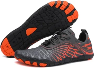 Women Hike Barefoot Shoes Men Breathable & Non-Slip Athletic Footwear Wide Toe Water Shoes