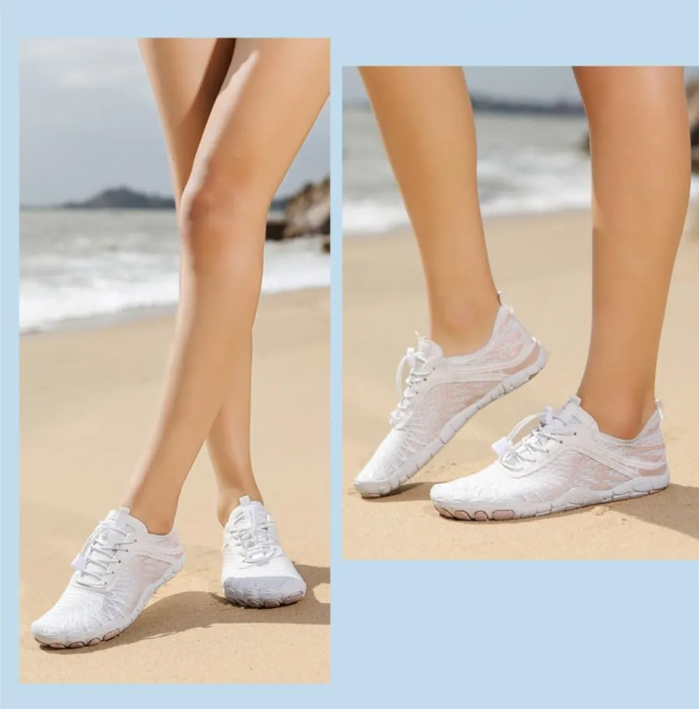 Women Hike Barefoot Shoes Men Breathable & Non-Slip Athletic Footwear Wide Toe Water Shoes
