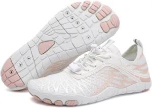 Women Hike Barefoot Shoes Men Breathable & Non-Slip Athletic Footwear Wide Toe Water Shoes