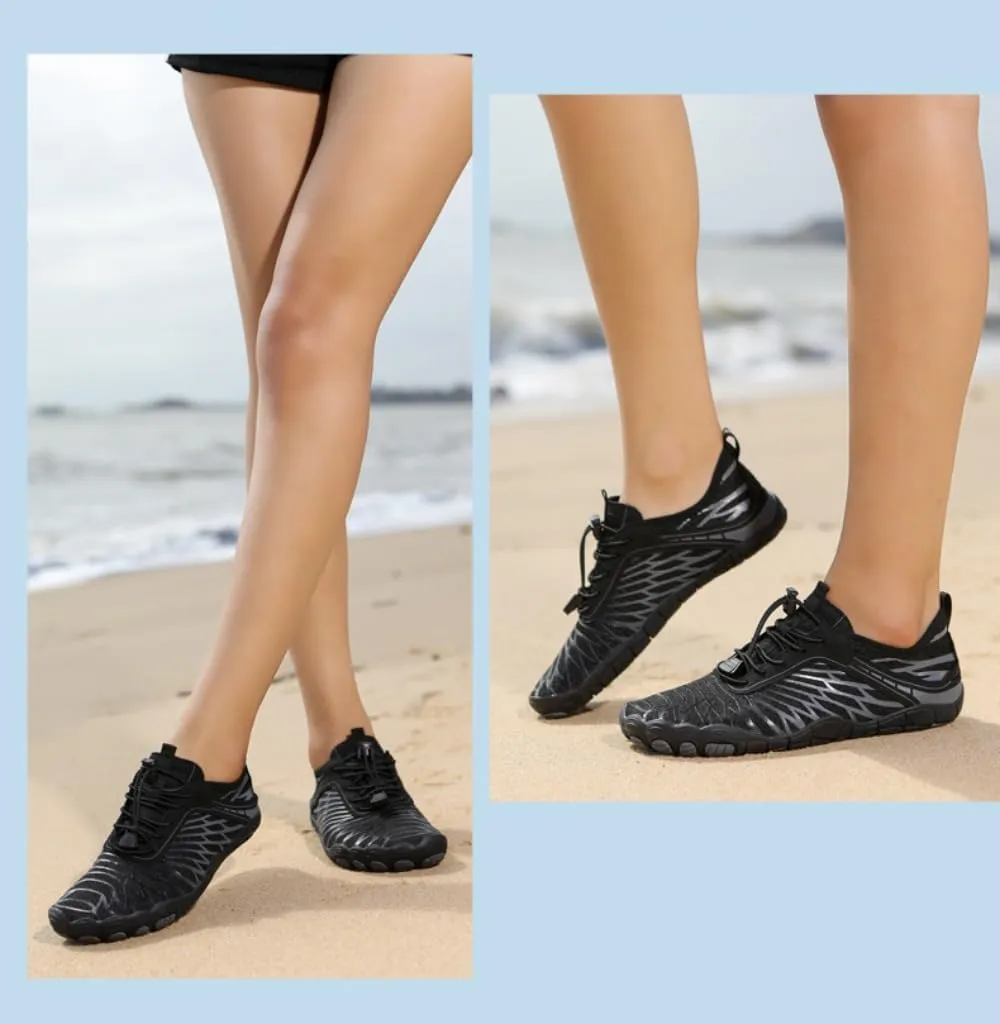 Women Hike Barefoot Shoes Men Breathable & Non-Slip Athletic Footwear Wide Toe Water Shoes