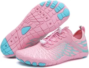Women Hike Barefoot Shoes Men Breathable & Non-Slip Athletic Footwear Wide Toe Water Shoes
