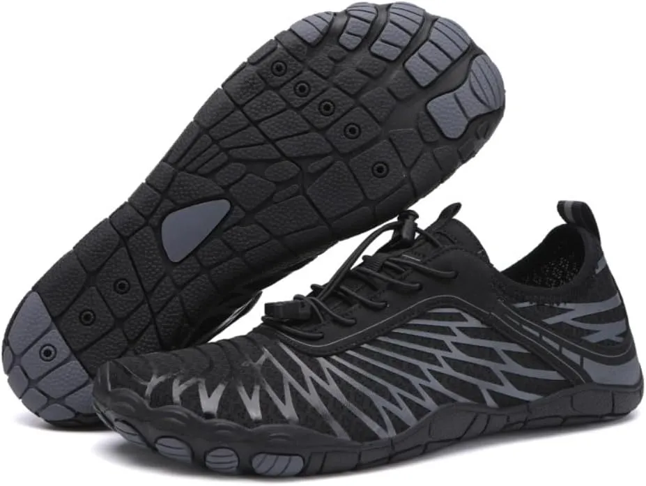 Women Hike Barefoot Shoes Men Breathable & Non-Slip Athletic Footwear Wide Toe Water Shoes
