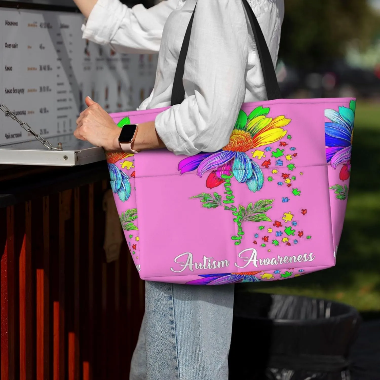 Women Large Beach Bag Travel Weekender Foldable Tote Bag for Pool Beach Vacation Gym