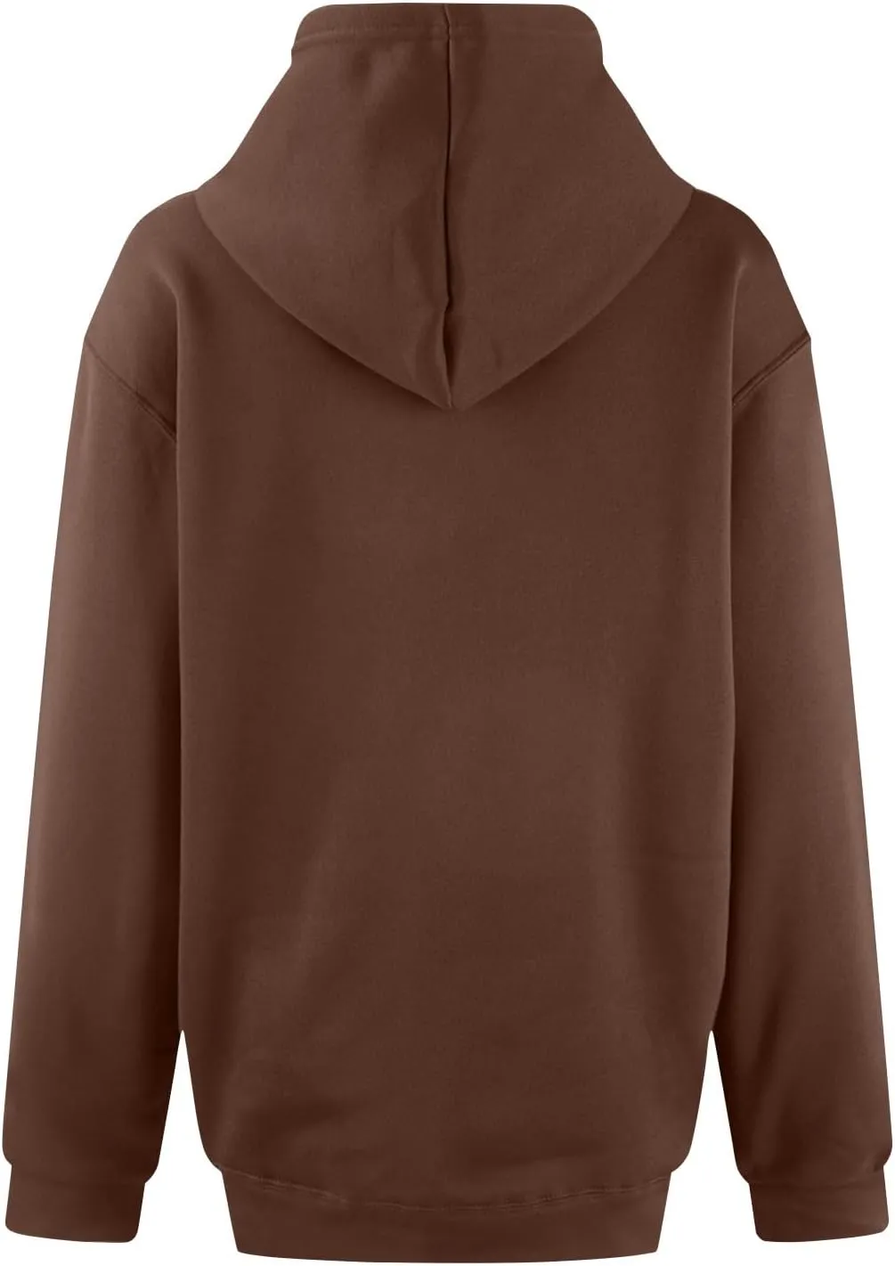 Women Oversized Hoodie Fleece Y2K Hoodie with Kangaroo Pockets Casual Fall Sweatshirts Long Sleeve Preppy Sweatshirt