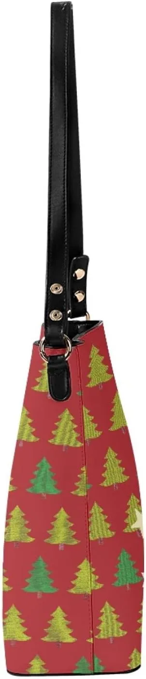 Women Purses and Handbags Leather Hobo Bags Shoulder Bucket Crossbody Purse