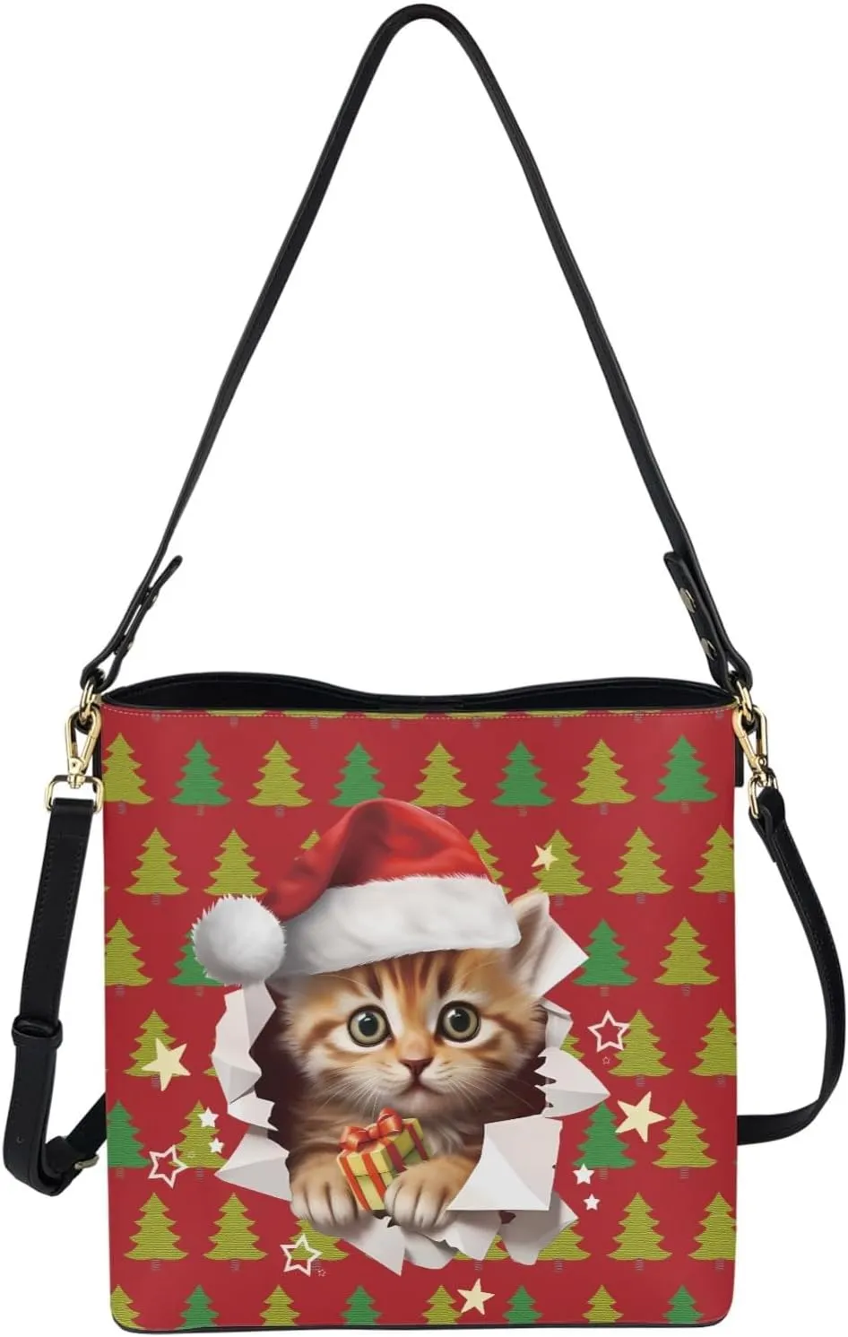 Women Purses and Handbags Leather Hobo Bags Shoulder Bucket Crossbody Purse