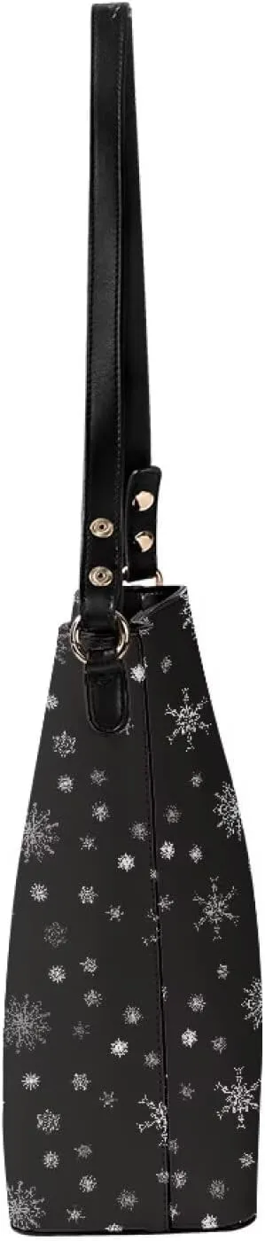 WomenLeather Bucket Bags Medium Universal Large Shoulder Tote Handbag with 2 Straps