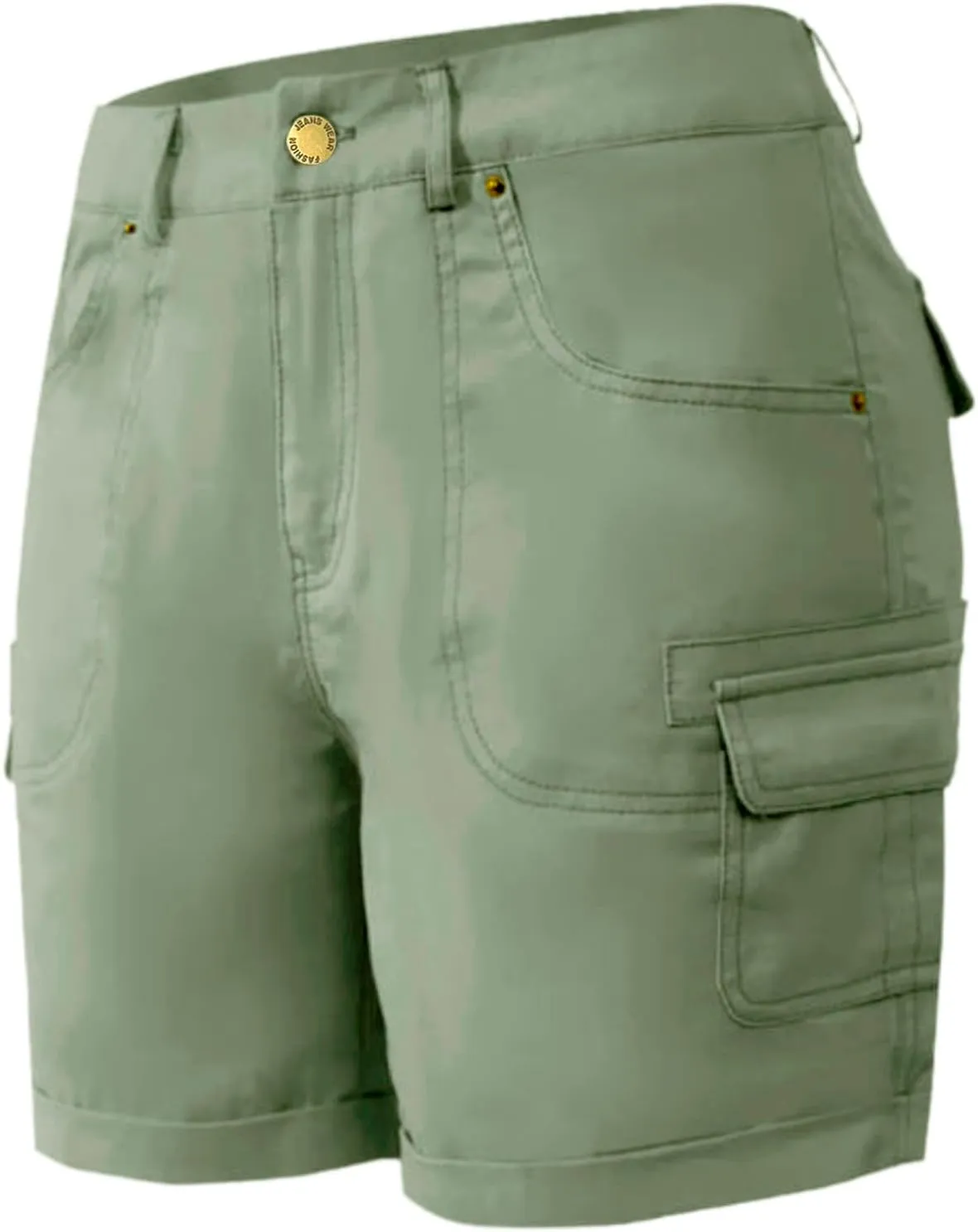 Womens Cargo Shorts 2025 Summer Casual High Waisted Outdoor Short Trendy Athletic Workout Hiking Outfits with Pockets