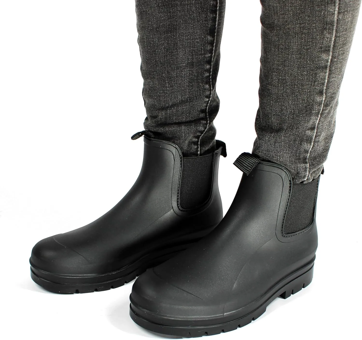 Women's Waterproof Chelsea Boot Ankle Rain Boot